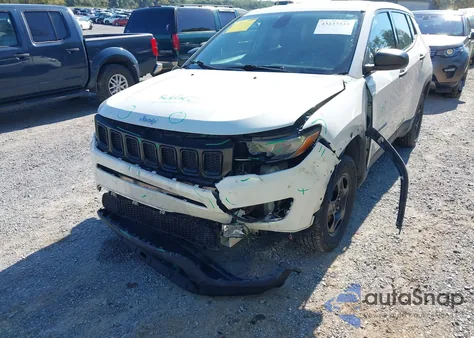 2018 Jeep Compass Sport Fwd from USA, damaged, VIN 3C4NJCAB3JT263396